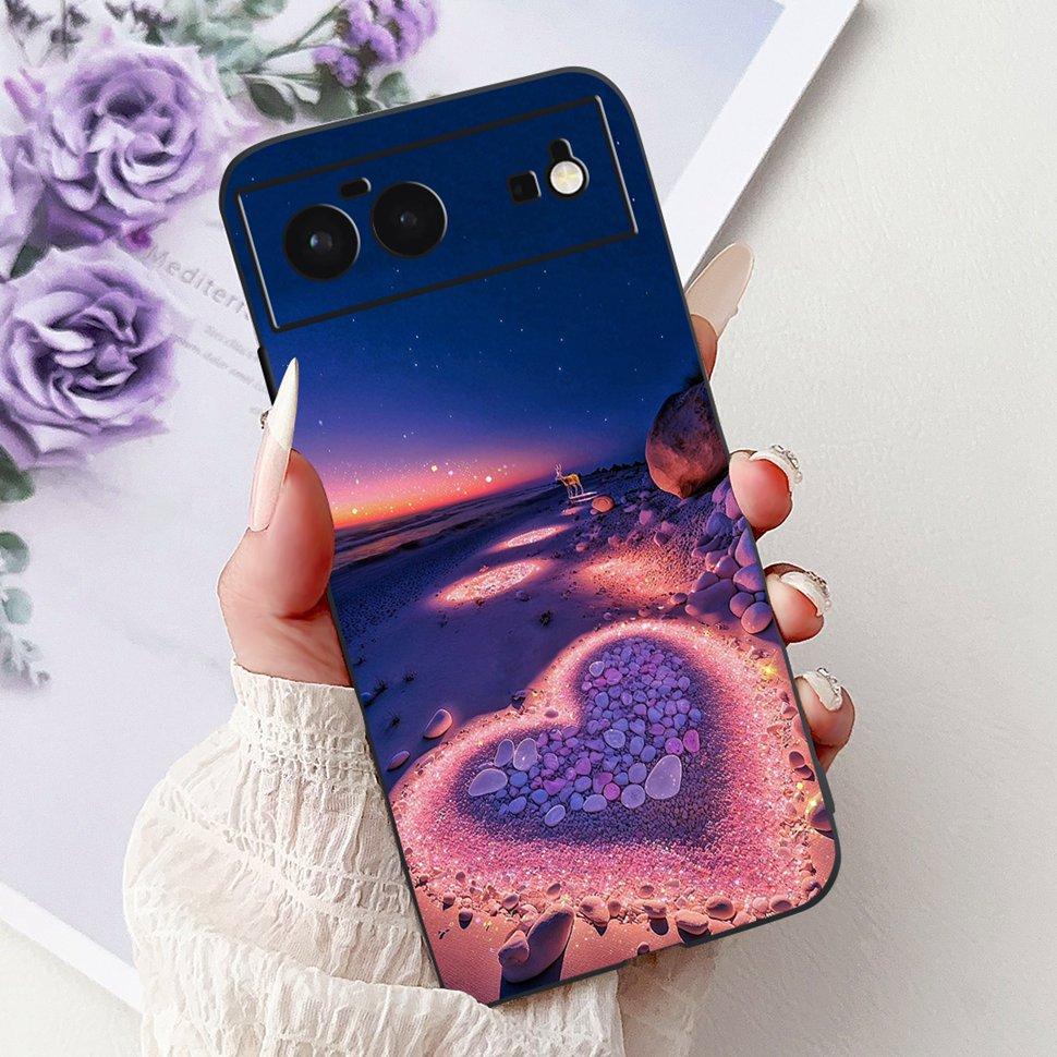 For Google Pixel 6 Case Cute Animals Soft Silicone Phone Cases For Google Pixel 6 Pixel6 Coque Ultra-thin TPU Back Cover Housing