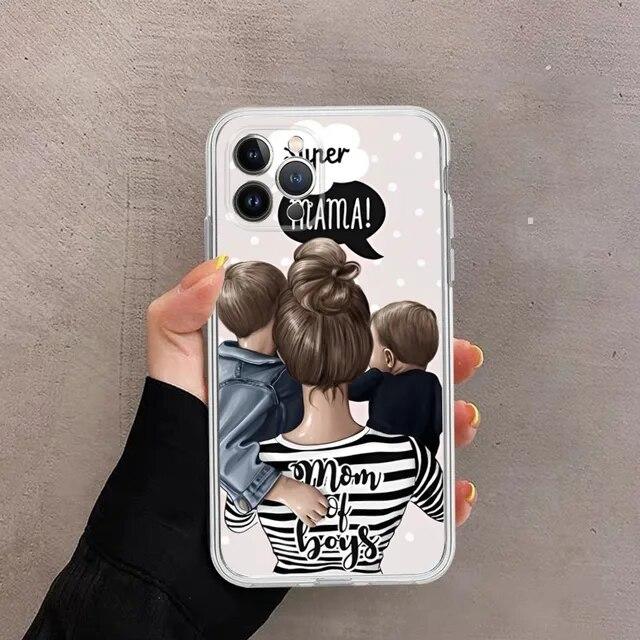 Мягкий телефон с милой анимацией для Iphone Pro 11 Mini 13 7 XS 6 6s X XR Max Plus 14 8 12, мягкий силиконовый прямой чехол из ТПУ