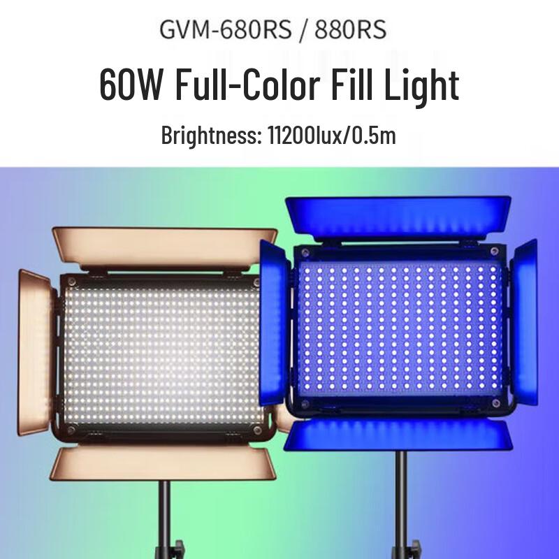 RGB светодиодный видеосвет GVM 880RS