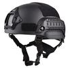 Ansimple Tactical Helmet, Airsoft Helmet, Cosplay Helmet, Airsoft Equipment, Beginner Replica, One Size Fits All (Black)