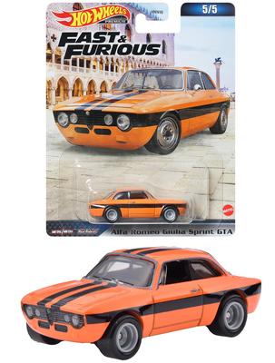 Hot Wheels Fast Furious Alfa Romeo Giulia Sprint GTA возрастом 29 гонконгских долларов и - [3 вверх]