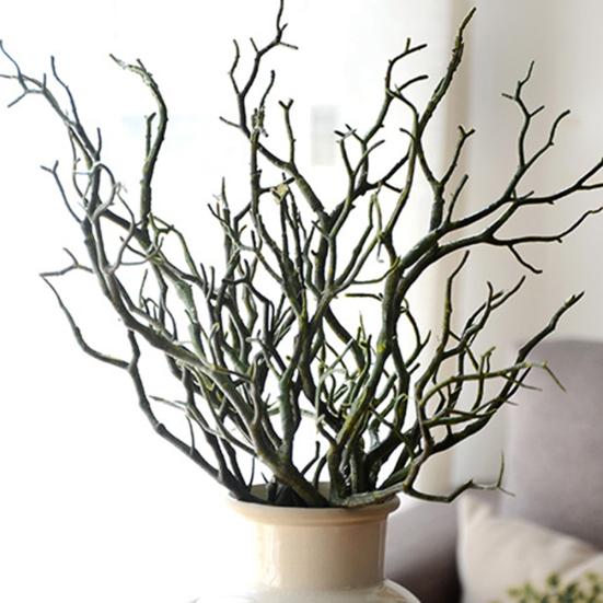 1шт пластиковые искусственные ветки сушеные растения DIY садовая вечеринка свадьба домашний декор