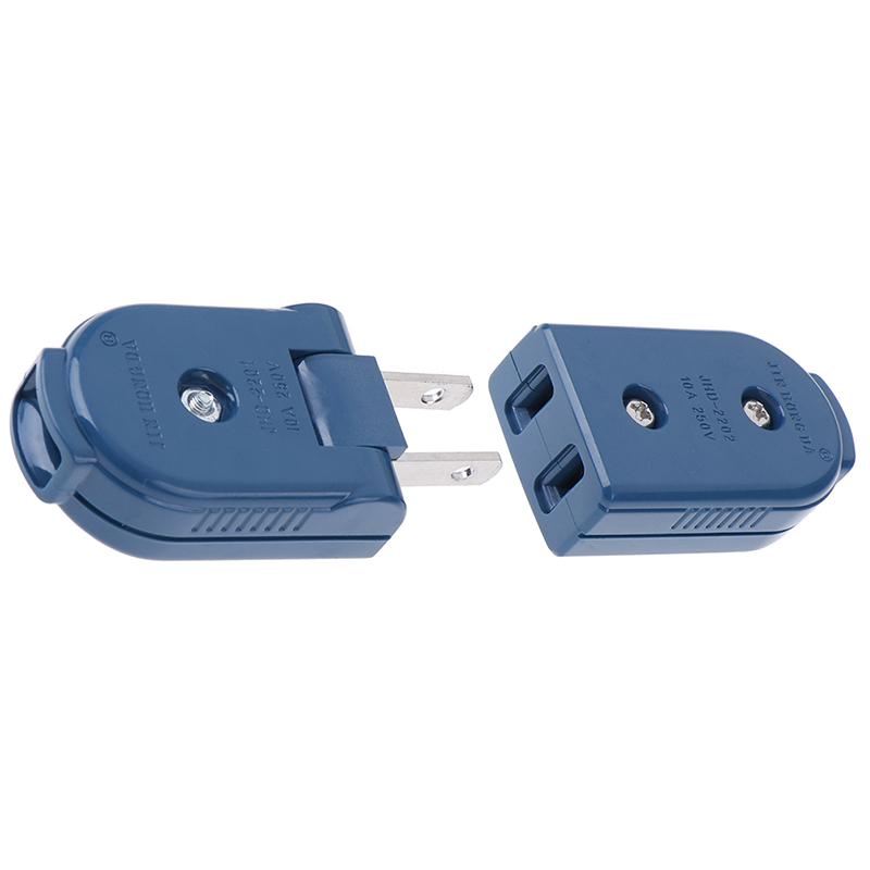 Американская вилка с 2 контактами, регулируемая вилка, штекер, розетка, адаптер