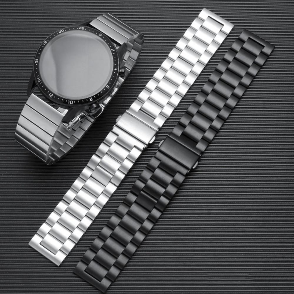 Ремешок для часов для Samsung Galaxy Watch 46 мм/Huawei Watch GT2/Amazfit GTR 47 мм спортивный стальной браслет браслет для 22 мм 20 мм ремешок