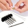 Набор металлических инструментов для сборки моделей, 7 штук, инструменты для помощи в сгибании фототравления, сборки 3D-пазлов,