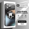 Титановый Металлик Роскошный Матовый Чехол Для iPhone 17 16 15 13 14 11 12 Pro Max Plus Для Magsafe Защитная Крышка Камеры со Стеклянной Линзой