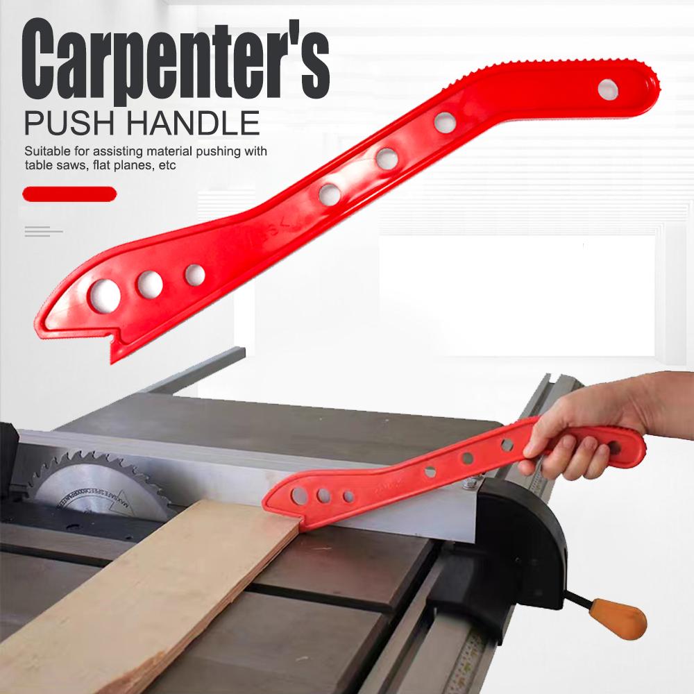 Woodworking Safety Red Yellow Long Style Push Handle Wood Saw Push Block Sticks Table Saw Woodworking Push Block Tools