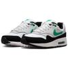 Nike Air Max 1 GS Black Stadium Green Kids Sneakers White Pure-Platinum DZ3307-108