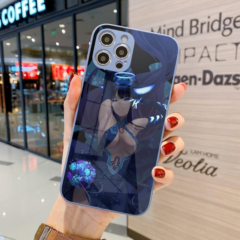 Милый чехол для телефона Иностранка Ян Гуйфэй для iPhone 14 13 12 11 Pro Max X XR XS 8 7 Plus Жидкое стекло Цветной чехол для телефона