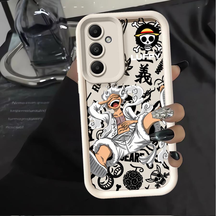 Phone Cover Case for Samsung Galaxy A56 A55 A24 A54 A32 A35 A52 A36 A25 A26 A22 A21s A73 One Pieces Anime
