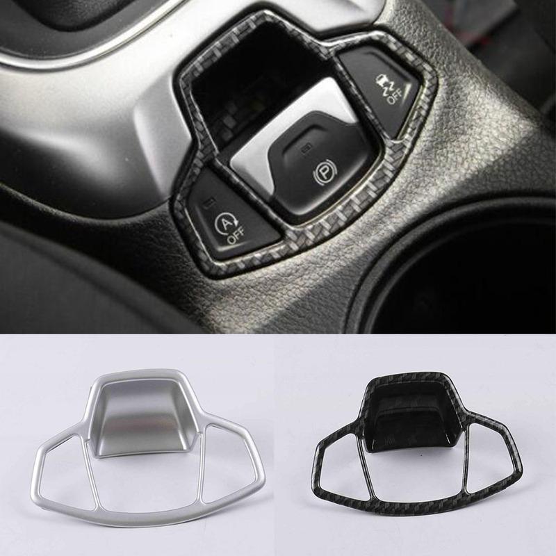 For Jeep Compass 2017 2018 Stick Cover Armrest Handrail Trim Frame Lamp Electronic Handbrake Parking Brake