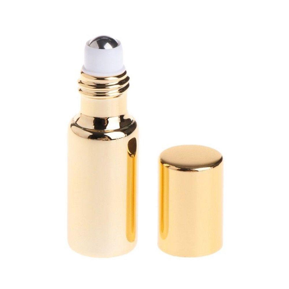 Eye Cream Refillable Essential Oil Container Roller Ball Massager Empty Bottle Stainless Steel
