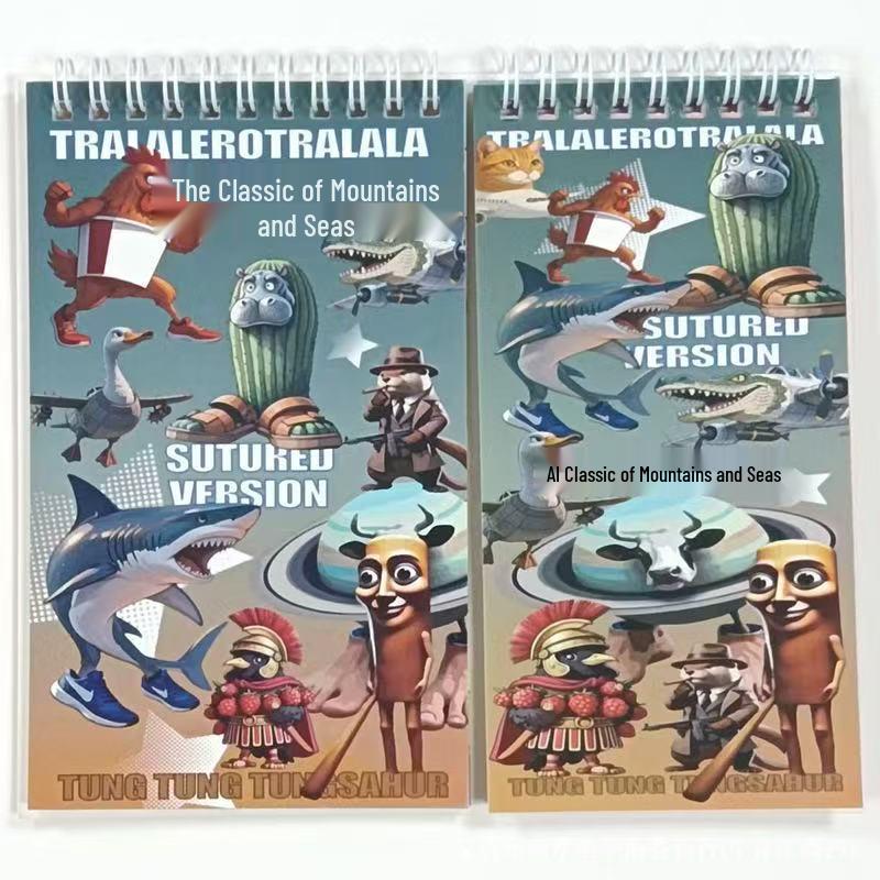 Rhythm Box Cartoon Dress-Up Sticker Book: Children's DIY Educational Notebook with Handmade Stickers for Girls