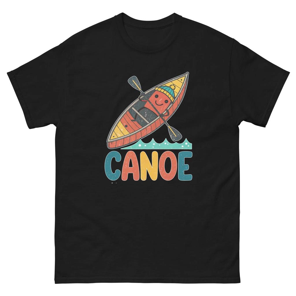 Canoe Transportation Vehicle Illustration T-Shirt