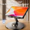 All Metal Aluminum 360 Rotatable Tablet Holder For iPhone iPad Holder Tablet Stand Mount Adjustable Flexible Mobile Phone Stand