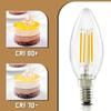 Ampoule E14 - NETTLIFE - E14 - 4W (équiv. 40W) - Blanc chaud 2700K - Lot de 6