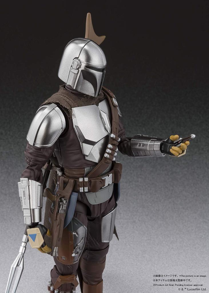 TAMASHII NATIONS Star Wars The Mandalorian The 150mm Painted Movable Figure S.H.Figuarts (Beskar Armor) (STAR WARS Mandalorian) Approx. ABS&PVC&Cloth