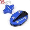 Logo 'NMAX' for YAMAHA NMAX155 NMAX125 NMAX 155 125 Motorcycle CNC Side Stand Enlarger & Kickstand Column Auxiliary
