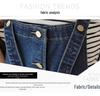 Korean Style A-Line Suspender Denim Dress for Women - Medium and Long Slim Fit