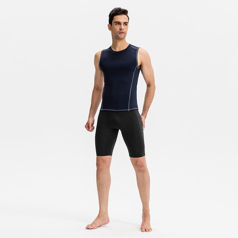 New Summer Sports Shorts Men'S Trendy Loose Casual Training Fitness Breathable Cool Quick Drying Running Pants Men