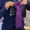 Универсальная вязаная сумка через плечо для телефона Полиэстер Прочная Длинный ретро-карман Для iPhone 17 16 15 14 Pro Plus Max Air Samsung
