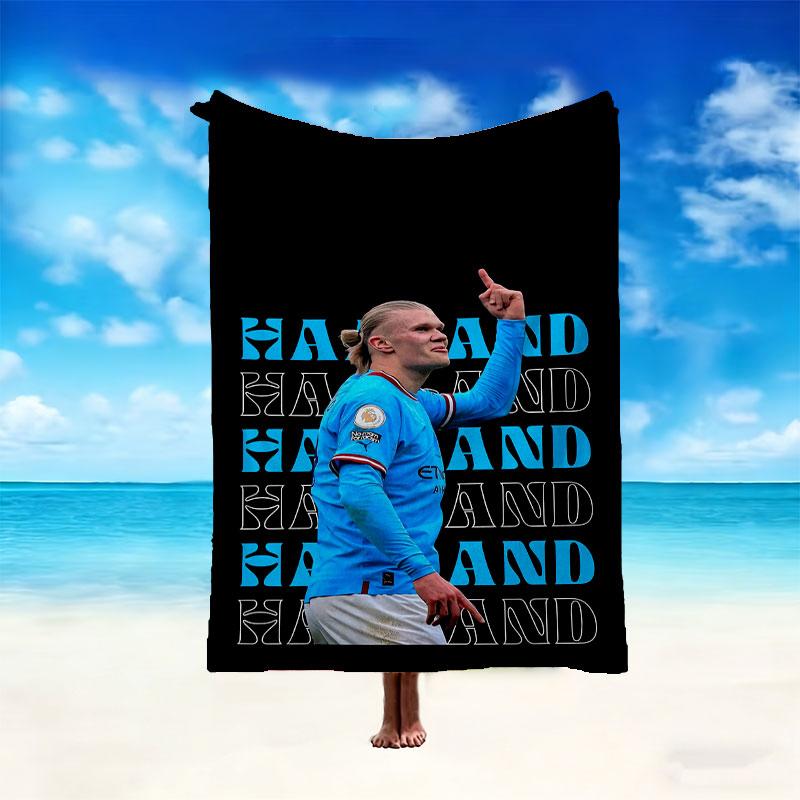 [Erling Haaland Blanket] Creative Blanket for Women Men Family Friend on Birthday Mothers Fathers Day Valentines Day