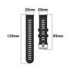 20mm Silicone Strap for Garmin Forerunner 55 158 245 645 Smart Watch Band for Garmin Vivoactive 5 Venu 2 Plus