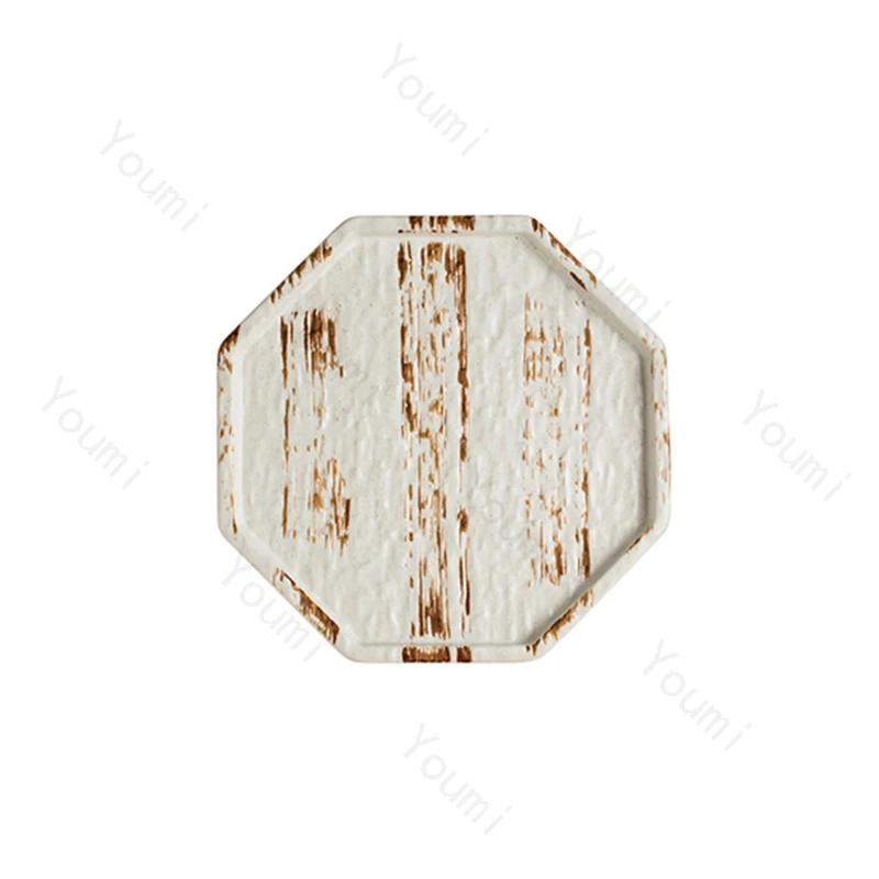 Креативные изысканные керамические тарелки в японском стиле для ресторана, морепродуктов, суши, обеденная тарелка для дома, послеобеденного чая, десерта, фруктов