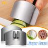 Stainless Steel Finger Protector Anti-cut Finger Guard Safe Vegetable Cutting Hand Protecter Kitchen Gadgets Kitchen Accessories