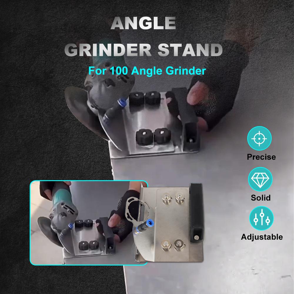 Подставка для угловой шлифовальной машины, держатель для точной шлифовальной машины, регулируемый для резки плитки под углом 45°, специальный портативный кронштейн для резки