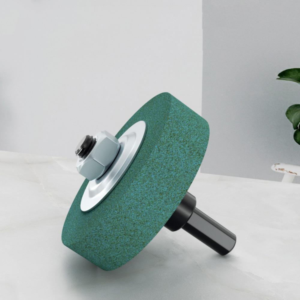 Round Rotary Grinding Stone 75mm Table Grinder Drill Durable Abrasive Stone