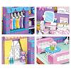 Non-Toxic Mini City Street View Cabin Building Blocks Dream House Decoration Cottage Bricks Friends Toys For Children Decoration Gifts
