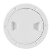 Marine ABS Rounded Deck Cover Inspection Hatch Yacht RV Boat Accessories4inch