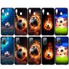 For iPhone 15 14 Xiaomi Redmi Note 13 12 11 Pro Max X 8 7 XR Samsung Galaxy A24 A15 A05 S24 S23 Huawei OPPO A38 Soccer Sports Football NO7 Phone Case