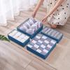 Panty Socks Compartment Storage Box Fabric Underwear Bra Storage Box Underwear Sorting Box Drawer Organizer Home Storage