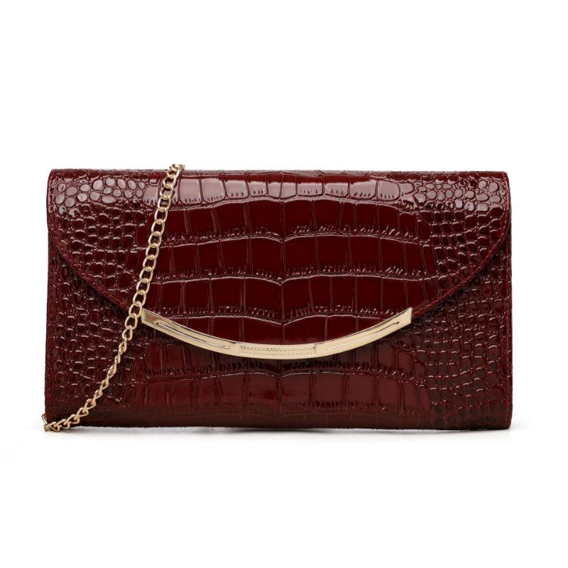 Модная короткая вечерняя сумка-клатч с несколькими отделениями и кошельком для монет