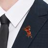 Brooch Pin Chinese Zodiac Year of Horse Brooch Vintage Animal Zodiac Pin Sweaters Hats Bags Badge Clothing Decoration