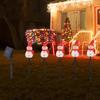 Christmas Path Lights, Solar Powered, Multipurpose Walkway Decorations for
