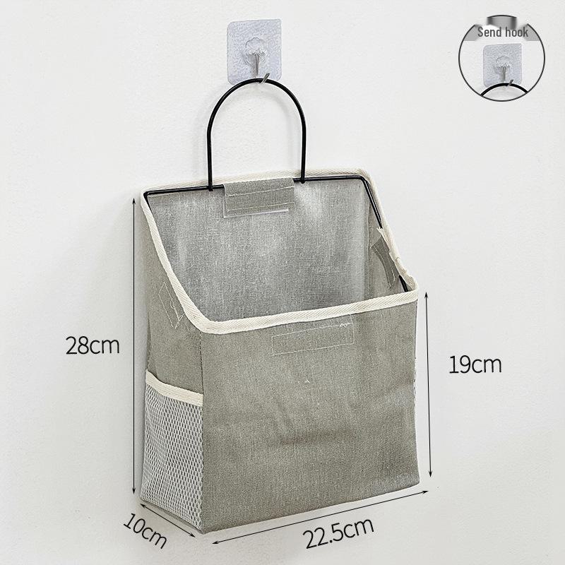 Wall-Mounted Hanging Storage Bag for Dormitory and Door