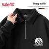 Baleno Men's Heavyweight Waffle Half-Zip Sweatshirt