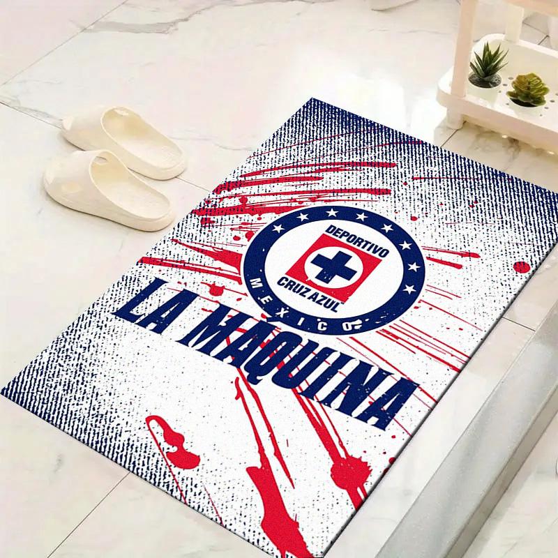 Cruz Azul Carpet Rug for Living Room Bedroom Home Sofa Decoration, Kids play Non-slip Floor Mat