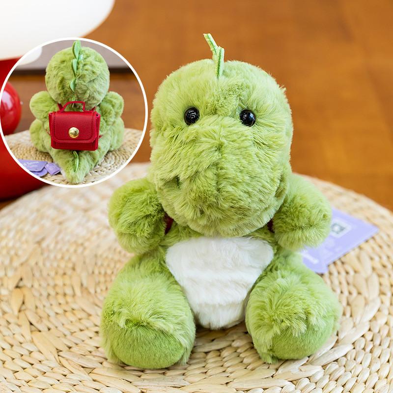 Плюшевый динозавр с ароматом, мигающим светом и декором в виде рюкзака, подарок для