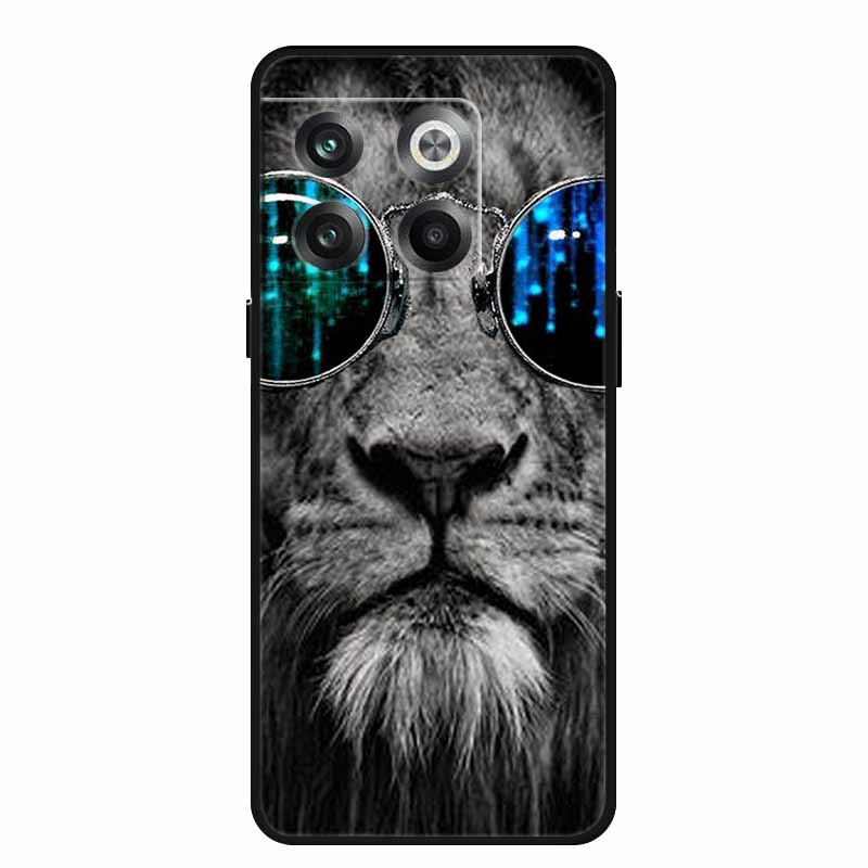 For OnePlus 10T 5G Case 1+10Pro Wolf Lion Soft TPU Silicone Back Case for OnePlus10 Pro 5G Cover Bumper Coque OnePlus 1+10T Capa