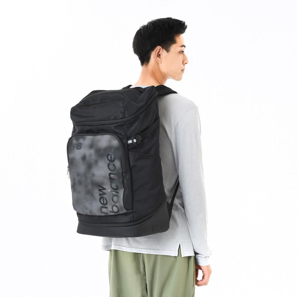 Rucksack Top Loading Backpack V2 Basic 40L For Club Large Water Shoe PC A4 ACK OSZ [New Balance] (LAB35613) School, Activities, Business, Commuting,
