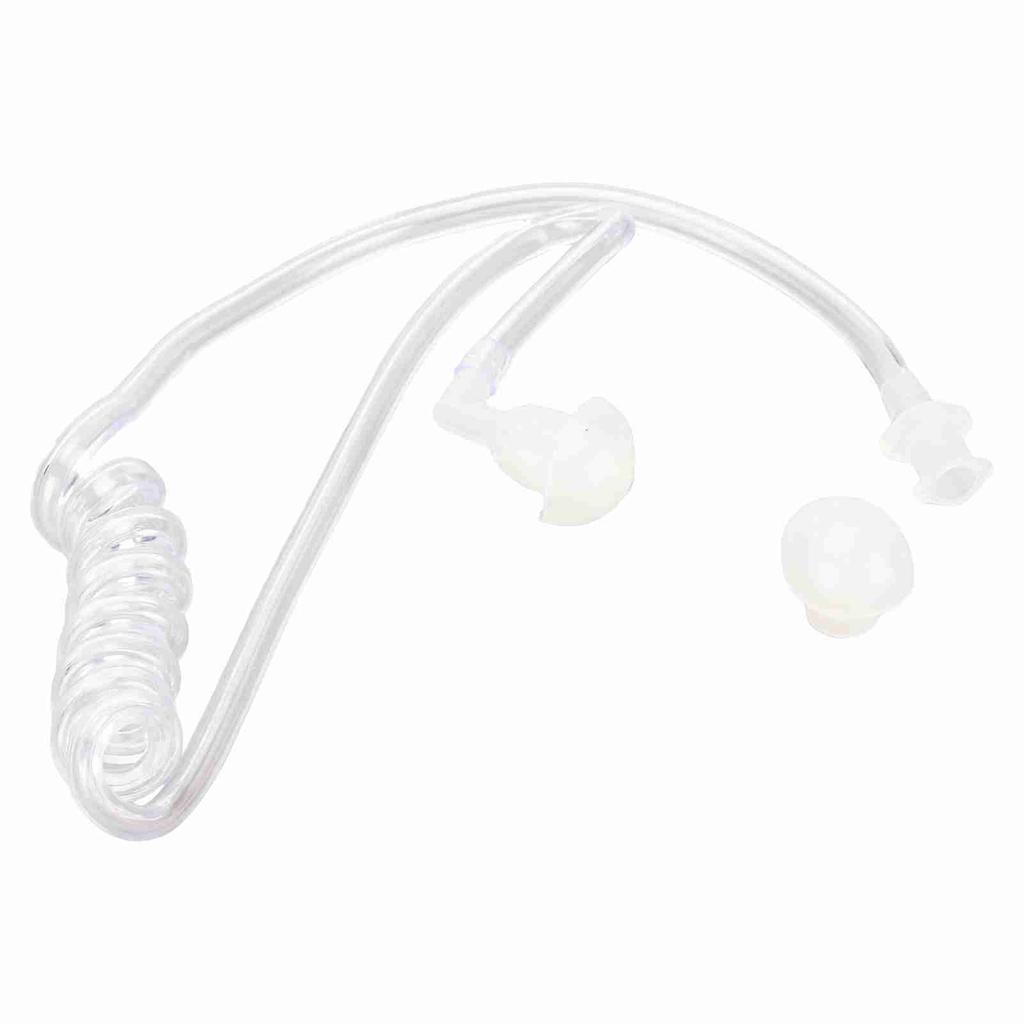 Акустическая трубка, катушка для наушников, эргономичная сменная прозрачная акустическая трубка с наушниками-вкладышами розового цвета