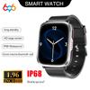 1.96 Inch Men 300mah Blue Tooth Call Smart Watch Ip68 Waterproof Heart Rate Sleep Monitor Sports Fitness Smartwatch