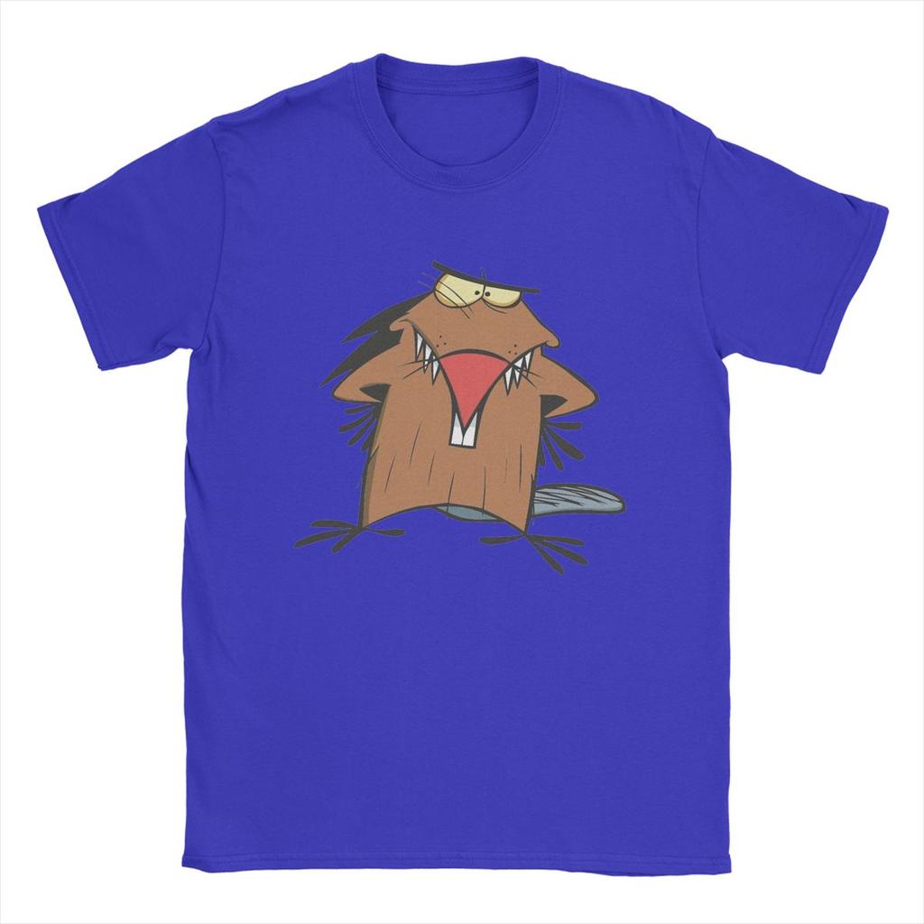 Винтажная футболка Angry Beavers для мужчин, с круглым вырезом, 100% хлопок, футболки с коротким рукавом, идея для подарка, топы