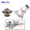 КОМПЛЕКТ 8200557693 82007000092 8200700094 Корпус термостата и термостат для RENAULT CLIO III MEGANE II MODUS SCENIC II