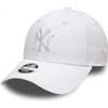 Casquette - New Era - New York Yankees Essential 9 Forty - Blanc - Ajustable - 100% Coton