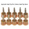 10Pcs Heel Repair Tips Pins Shoes Tips Taps Dowel Lifts Replacement Shoe Repair